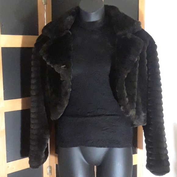 De'rothschild Vintage Faux Mink Coat - Picture 12 of 16